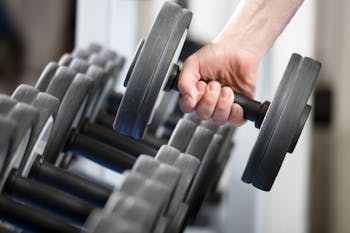 Dumbbells exercises for physiotherapy